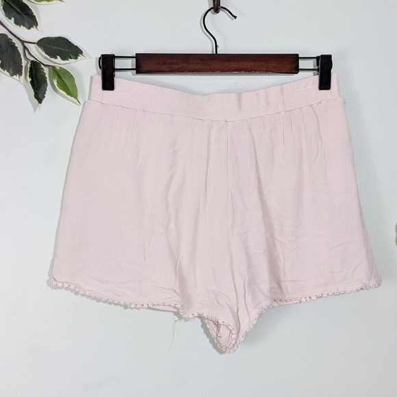 💐 Papaya Embroidered Lined Shorts 💐 - Picture 7 of 10